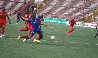 Nigeria U23s Netminder Emmanuel Daniel Concedes Three Goals As Rangers Lose To Rivers United